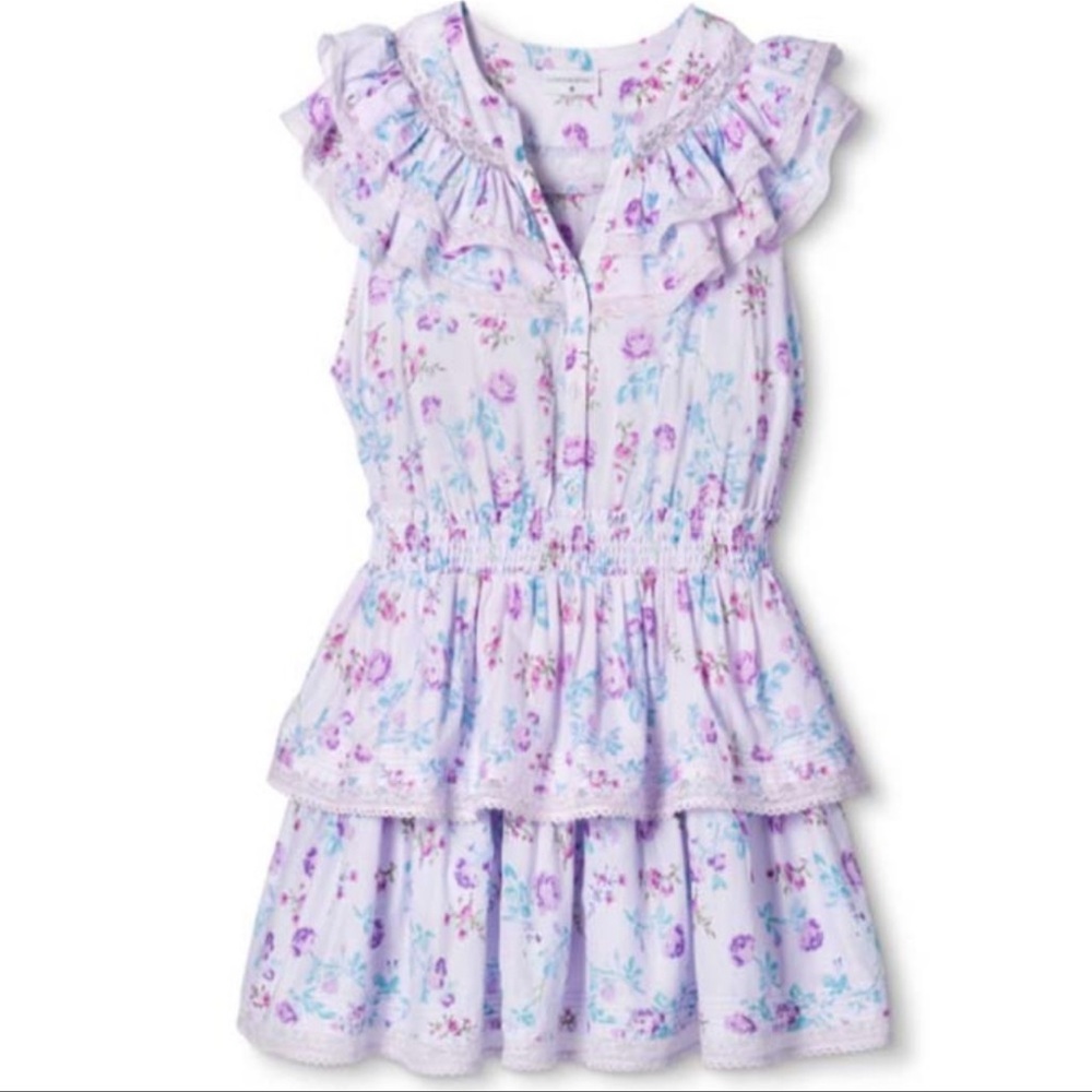 Love shack fancy purple dress